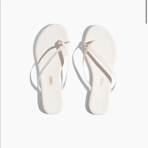 Tkees Riley Sandals White, Size 9